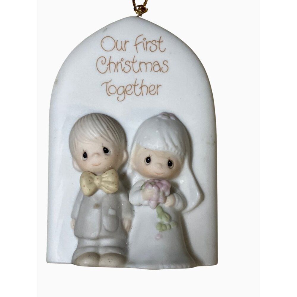 Precious Moments Christmas Ornament, Our First Christmas Together